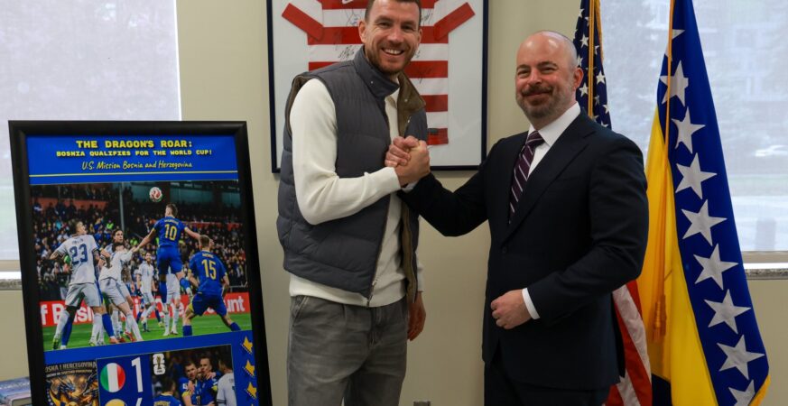 Džeko kod Amerikanaca nije došao praznih ruku, ni oni mu nisu ostali dužni