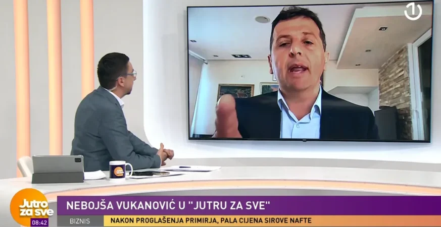 Svi pričaju šta je novinar Zvonko Komšić jutros priredio na BHRT-u Nebojši Vukanoviću zbog "Zmajeva"