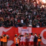 Delije palile šal Hajduka i zastavu Hrvatske