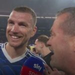Cijeli stadion slavi povratak u Bundesligu, a pogledajte šta je za to vrijeme uradio Miron Muslić
