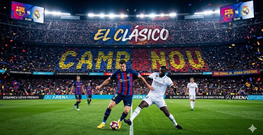 Gdje gledati Barca - Real? Spektakl koji čeka 190 država, samo pet zemalja ostaje u mraku