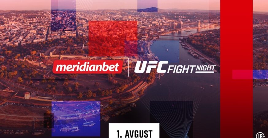 Meridianbet zvanični sponzor UFC Fight Night Belgrade