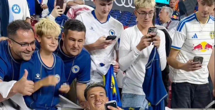 Tarik Muharemović debitovao za Leeds, odmah su ga okupirali Bosanci u Americi