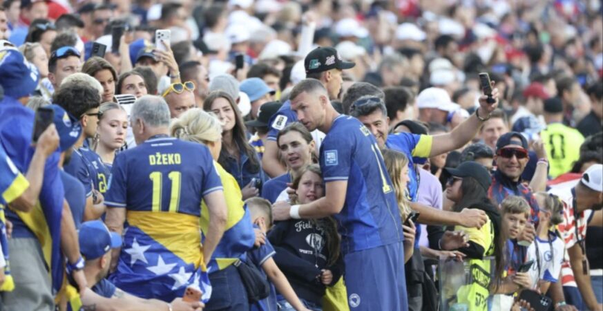 Najemotivniji momenat posle ispadanja sa SP: Džeko tješio uplakanu kćerku