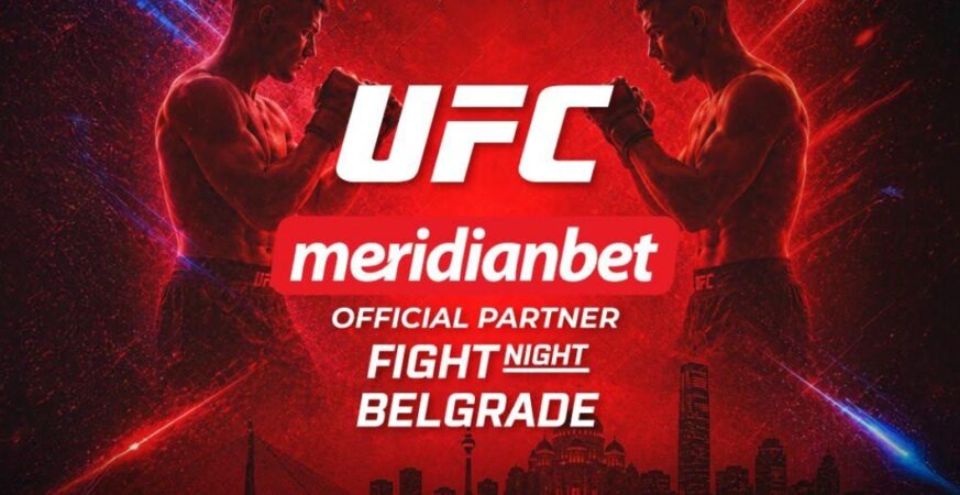 Meridianbet zvanični sponzor UFC Fight Night Belgrade