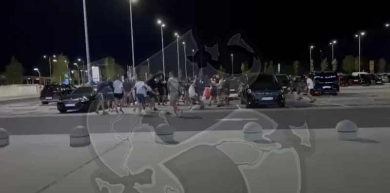 Masovna tuča na zagrebačkom aerodromu: Bad Blue Boysi sačekali Torcidu po povratku iz Litvanije