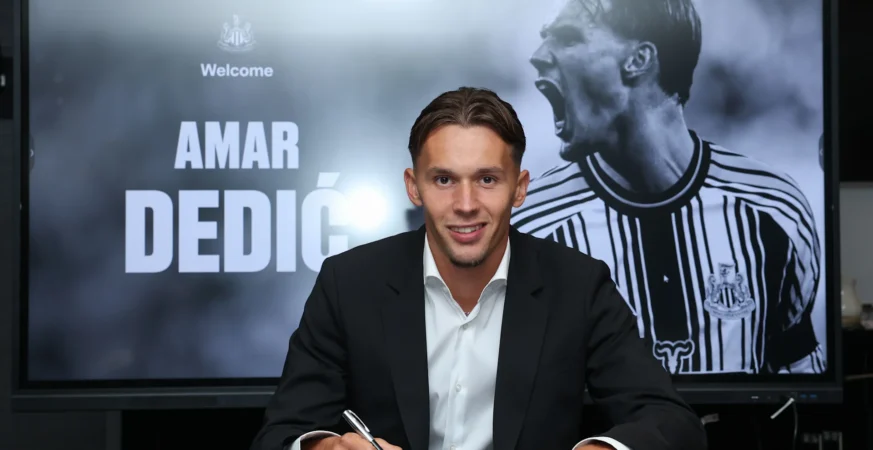 Amar Dedić na rođendan potpisao za Newcastle, pogledajte šta je poručio