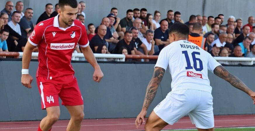 Navijači u Doboju skandiraju političke poruke
