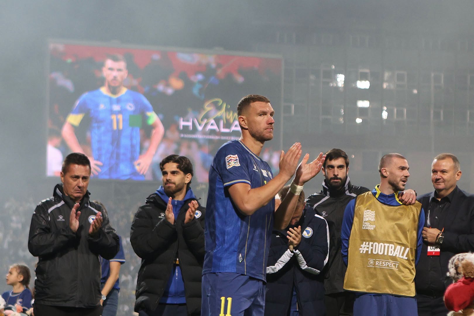 Džeko otkrio: Gol nije poništen zato što je lopta izašla, sudija je rekao...